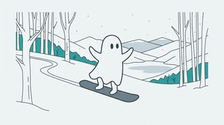 Grandeco 滑雪場插畫